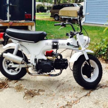 Honda ct70 mods #4