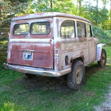 2 Willys Station Wagons, 1953 & 1955 4WD, Jeep (Romeo)