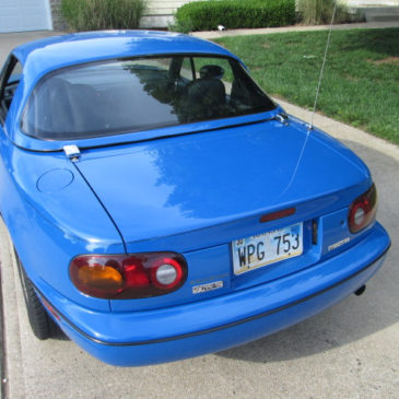 No Reserve: Mariner Blue 1990 Mazda Miata