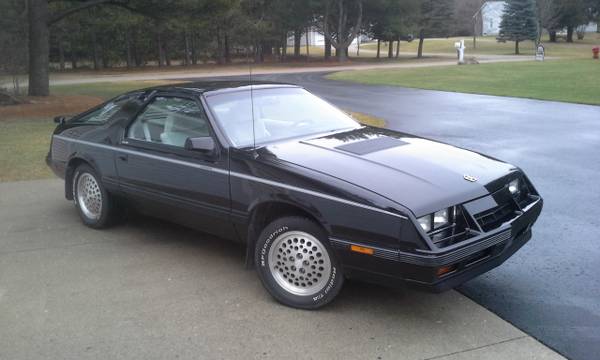 1985 Chrysler Laser Turbo – $8800 (Harrisville)