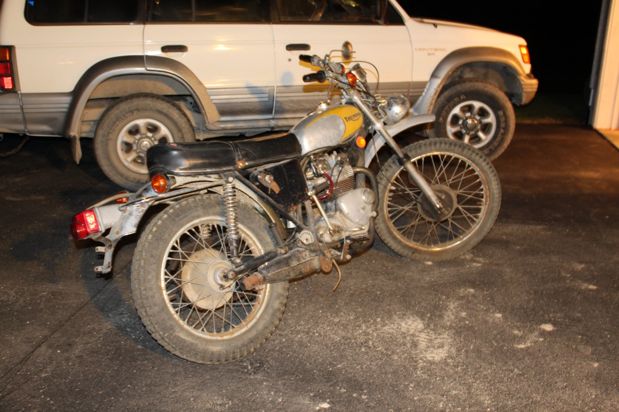 triumph tr5 trophy trail for sale