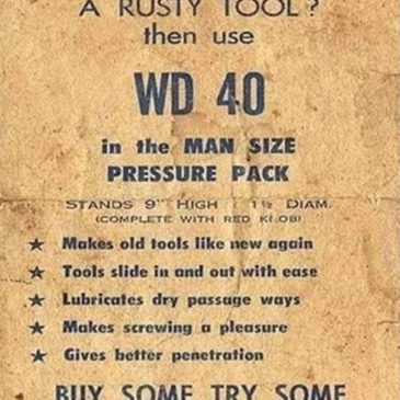 WD 40 Ad from 1960’s