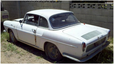 1962 Renault Caravelle Hard Top Convertible