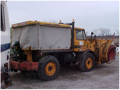 UNIMOG with Low Hours for Railroad Plowing