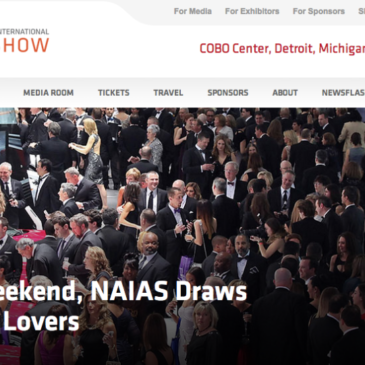 Detroit Auto Show, No Go
