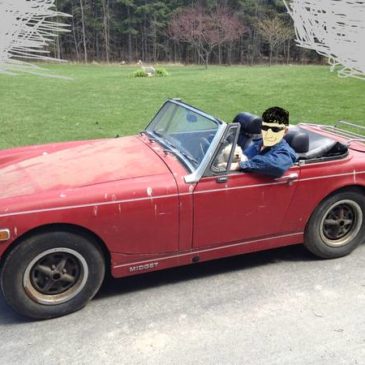 73 MG Midget convertible, complete car – $1000 (Hillman)