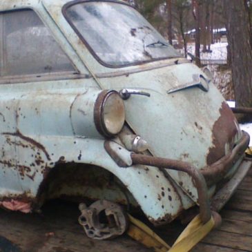 1958 BMW Isetta 600 Deluxe Sunroof Coupe