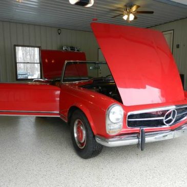1967 Mercedes Benz 230SL Pagoda Roadster – $19500 (Toledo, Ohio)