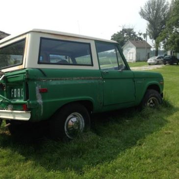 RARE 1971 Bronco – $2500 (Troy)