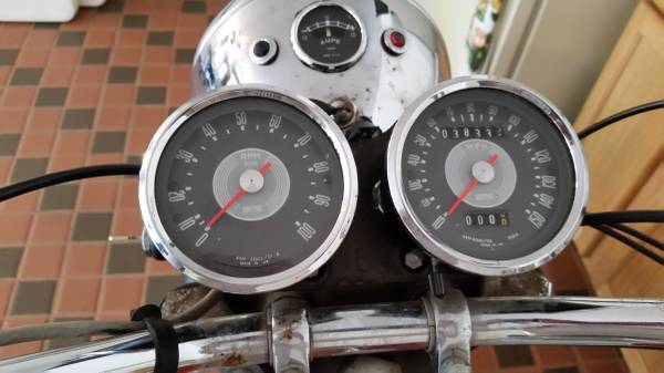 1969 Triumph Bonneville, 3,833 Miles (BENZIE CO)