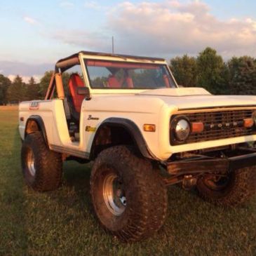 1974 Ford Bronco – $20000 (Pinckney)