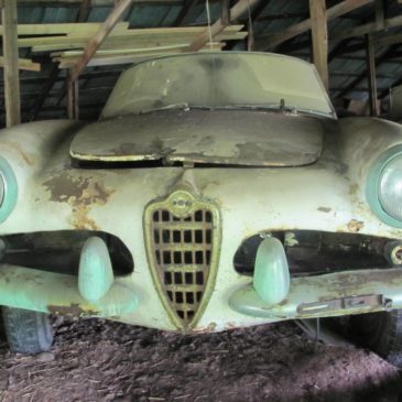 Pile of Alfa Romeo Giulietta Veloces