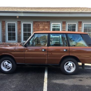 1983 Range Rover 4 Speed Manual