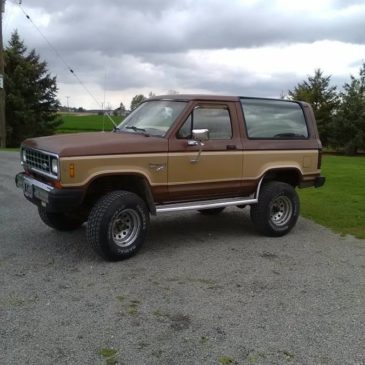 1984 Ford Bronco II  XLT, Original Owner